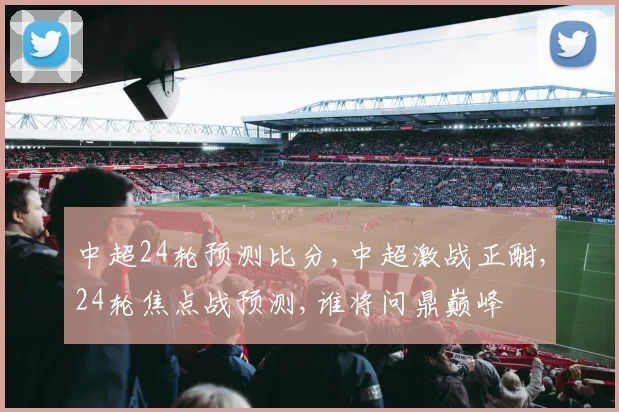 中超24轮预测比分,中超激战正酣,24轮焦点战预测,谁将问鼎巅峰